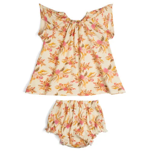 Greige Baby Dress Sets