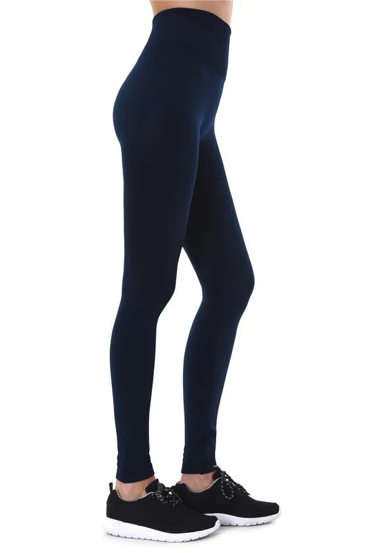 HIGH WAIST FLEECE LEGGINGS (OS AND PLUS)