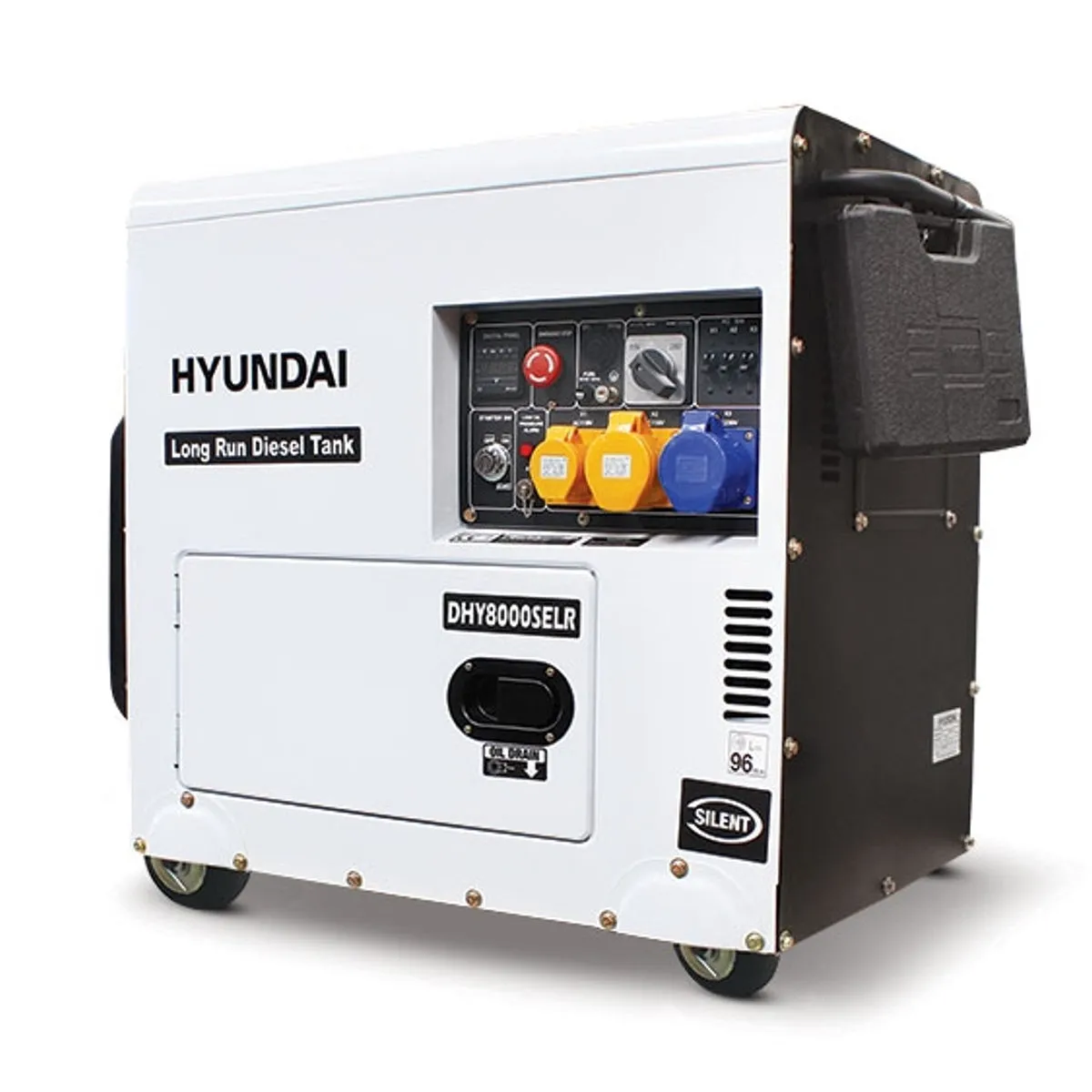 Hyundai DHY8000SELR  Long Run Diesel Generator 230V