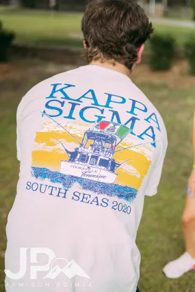 Kappa Sigma South Seas Fishing Boat Tee