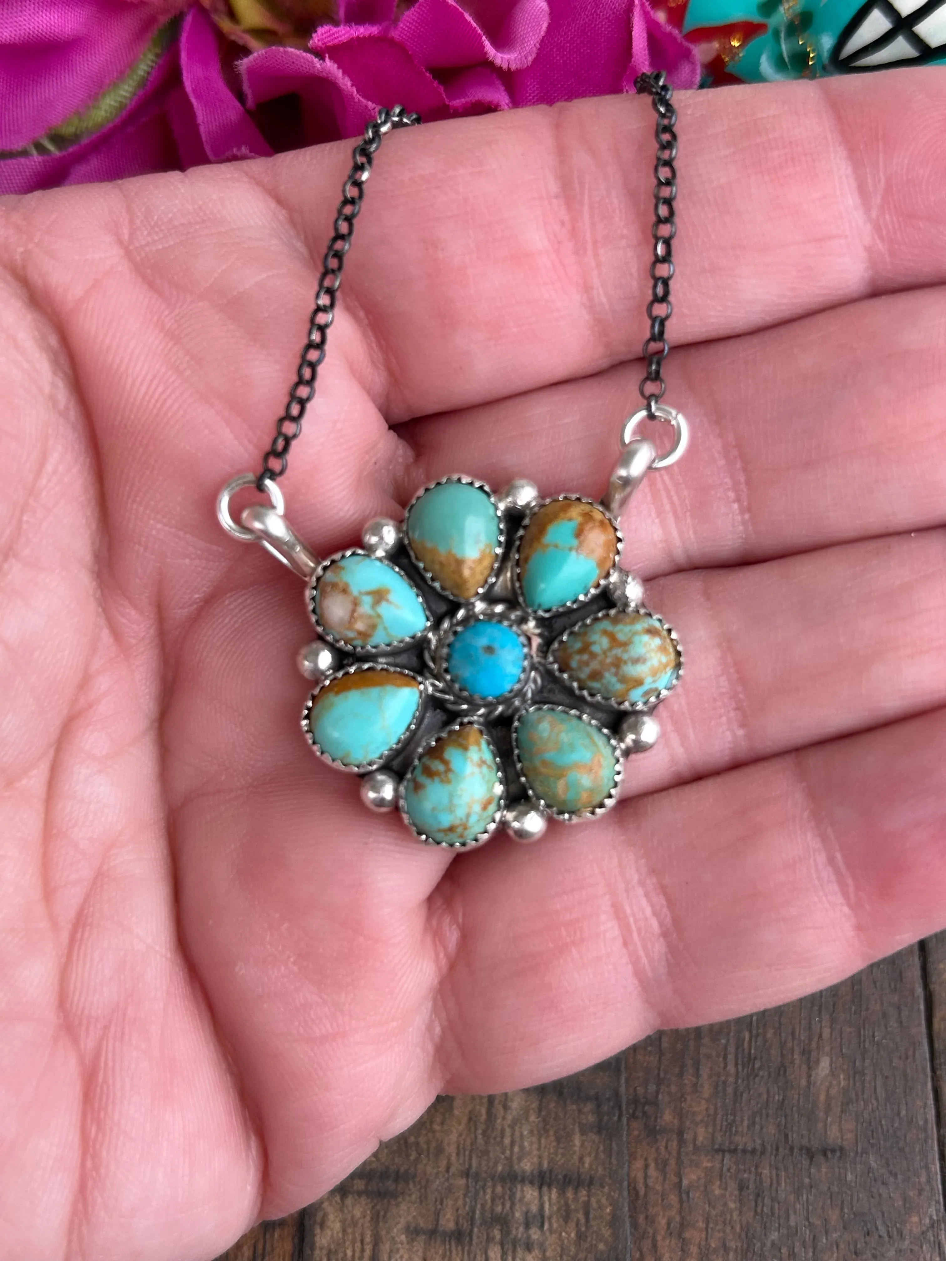 Kingman Cluster Necklace #3