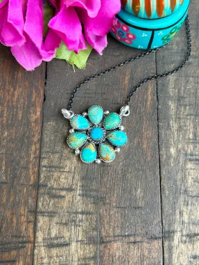 Kingman Cluster Necklace #8