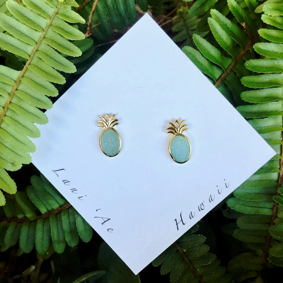 Lani 'Ae Druzy Earrings