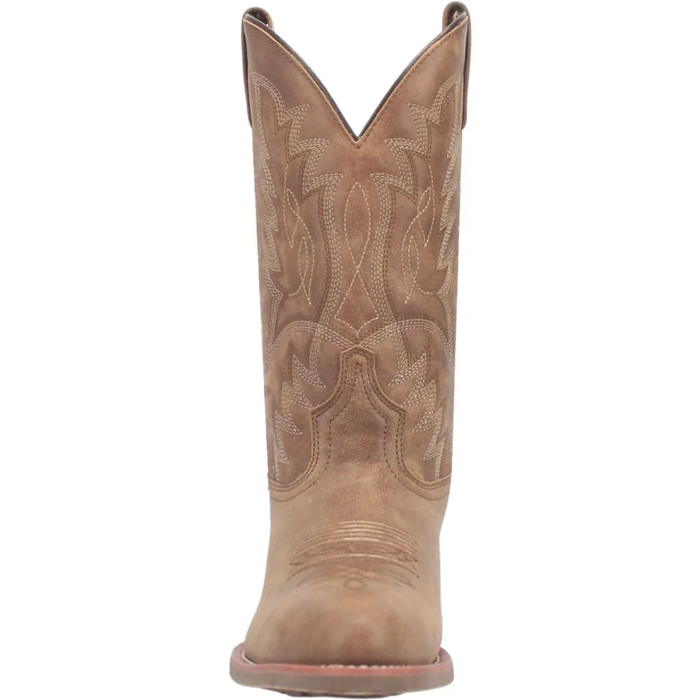 'Laredo' Men's 12 Weller Western Round Toe - Tan