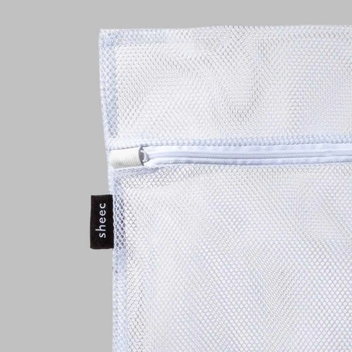 Large Mesh Laundry Bag With Zipper | Sock Washing Bag