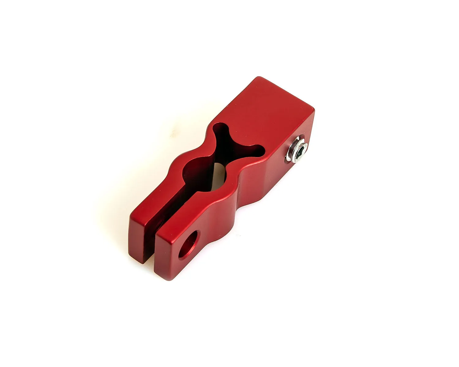 Laser Tube Clamp - Connects vertical post to laser tube on Simple Hollowing System Laser Assembly