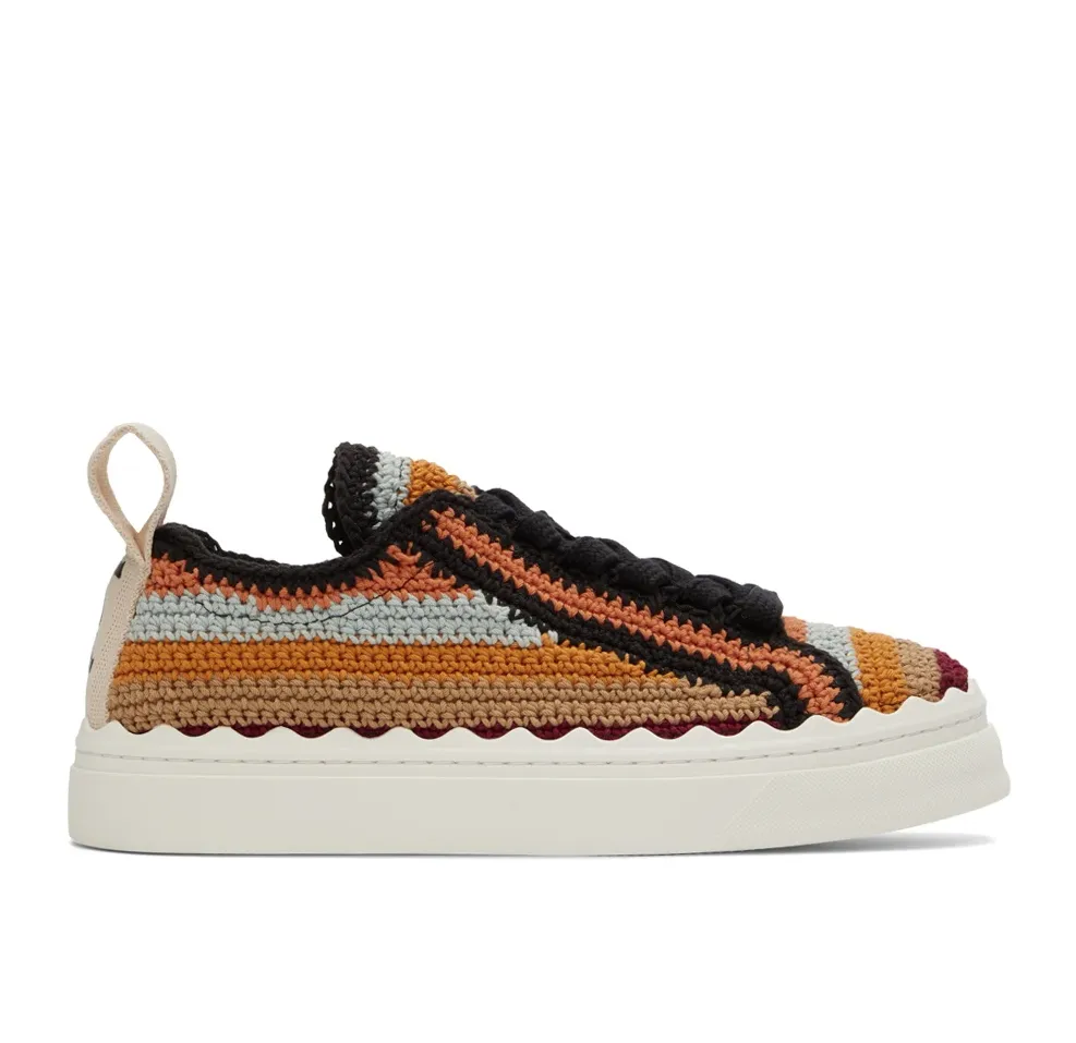 Lauren Crochet Sneakers, Multi