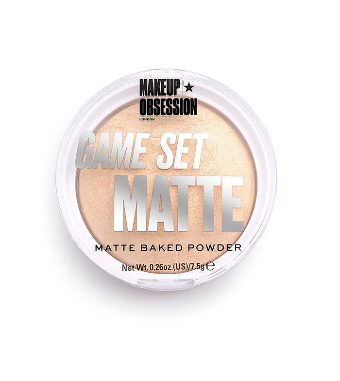 Makeup Obsession - Polvos compactos Game Set Matte - Formentera