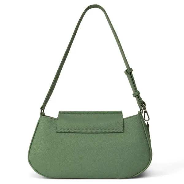 Matt & Nat Women's Purses - Piper/Purity Shoulder Bag - Herb