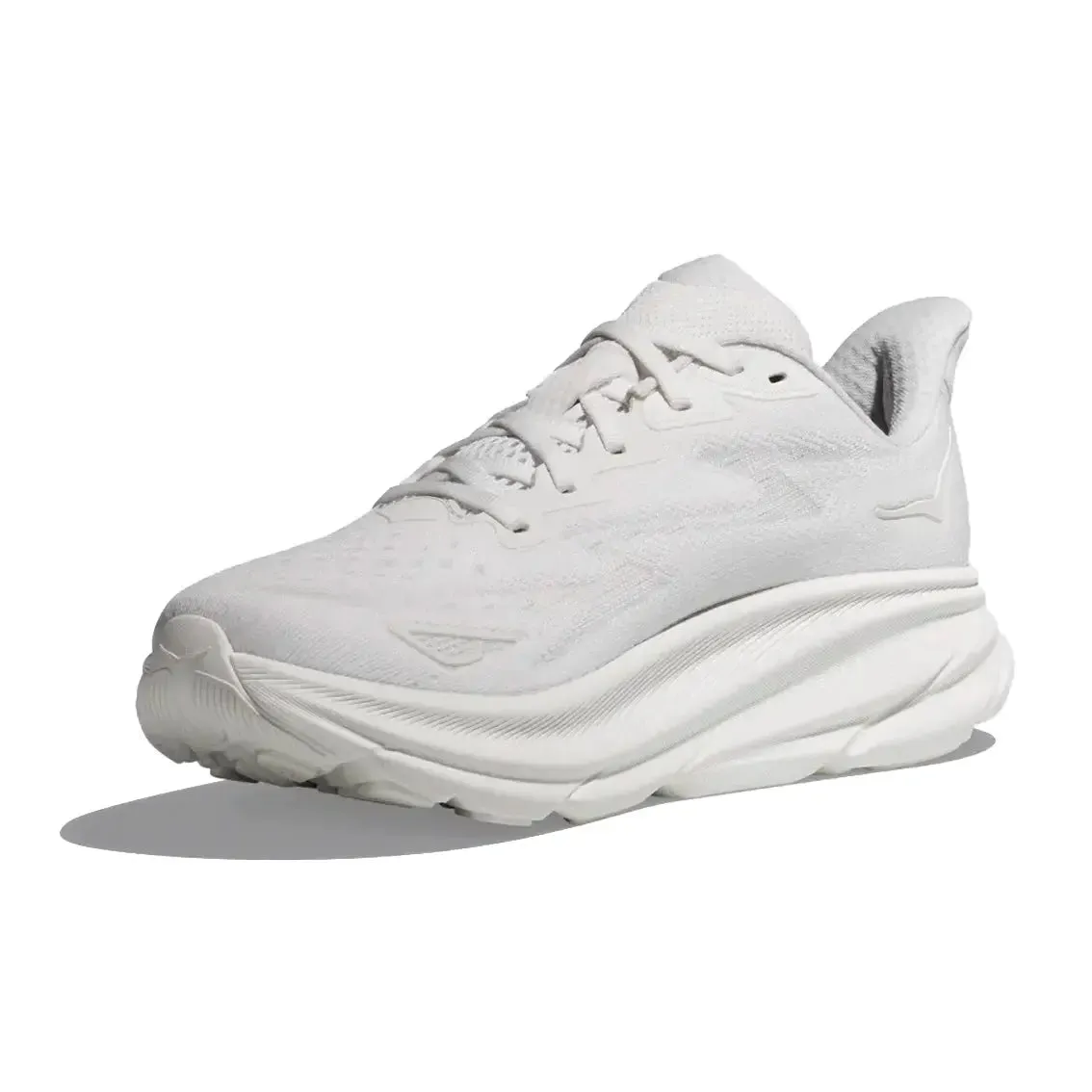 Mens Hoka Clifton 9 - White / White