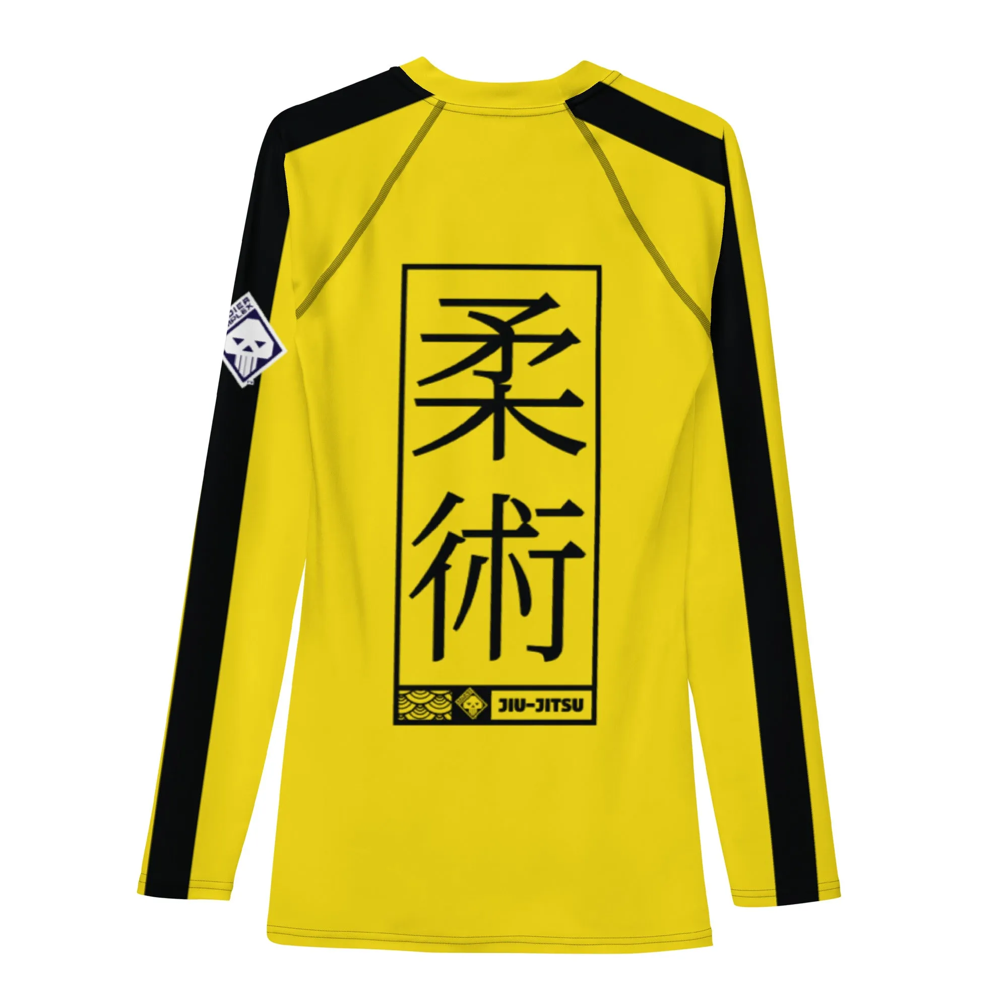 Mens Long Sleeve BJJ Rash Guard - Jiu-Jitsu 019 - Bruce Lee Game of Death