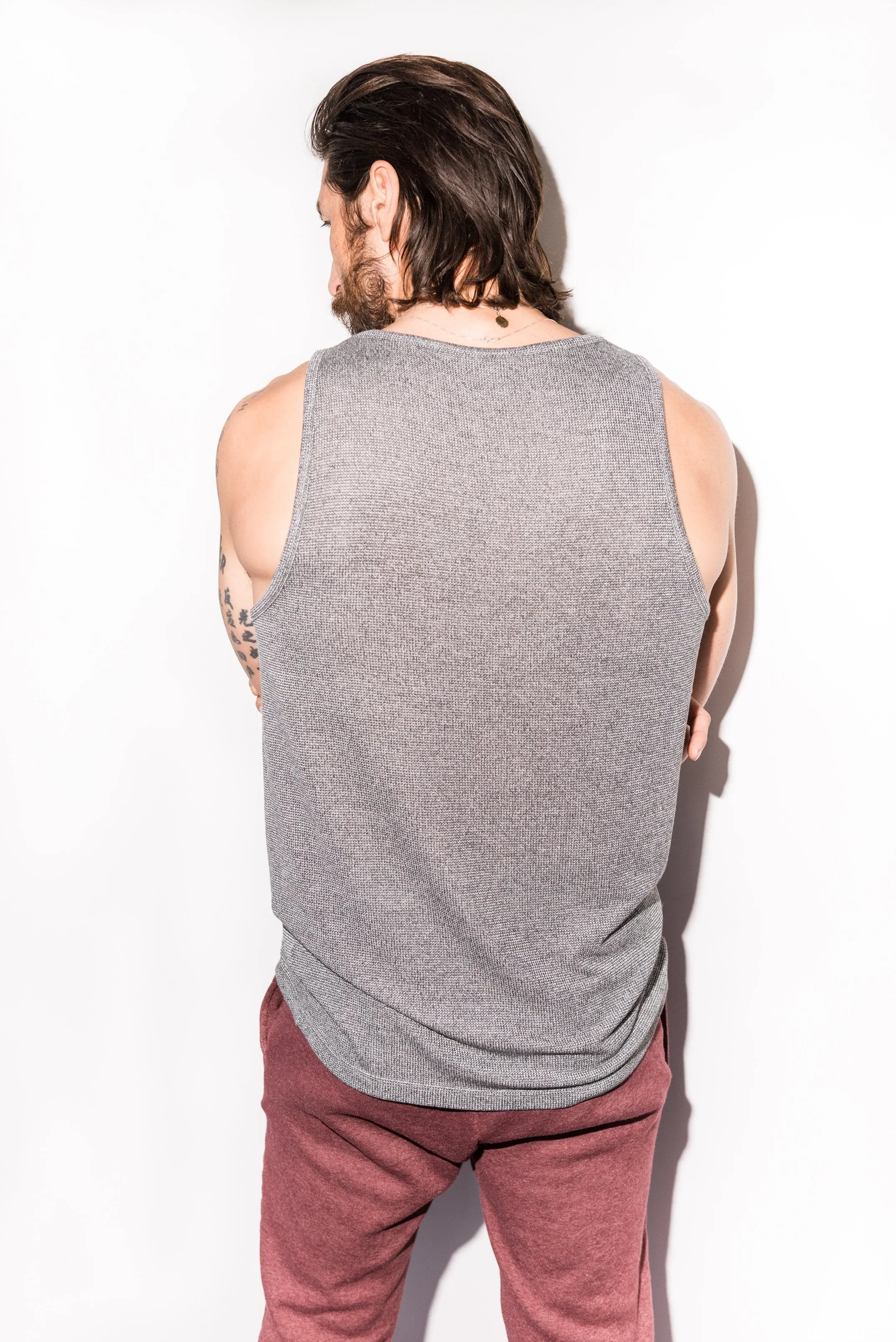 Men's Novelty Texture Tank