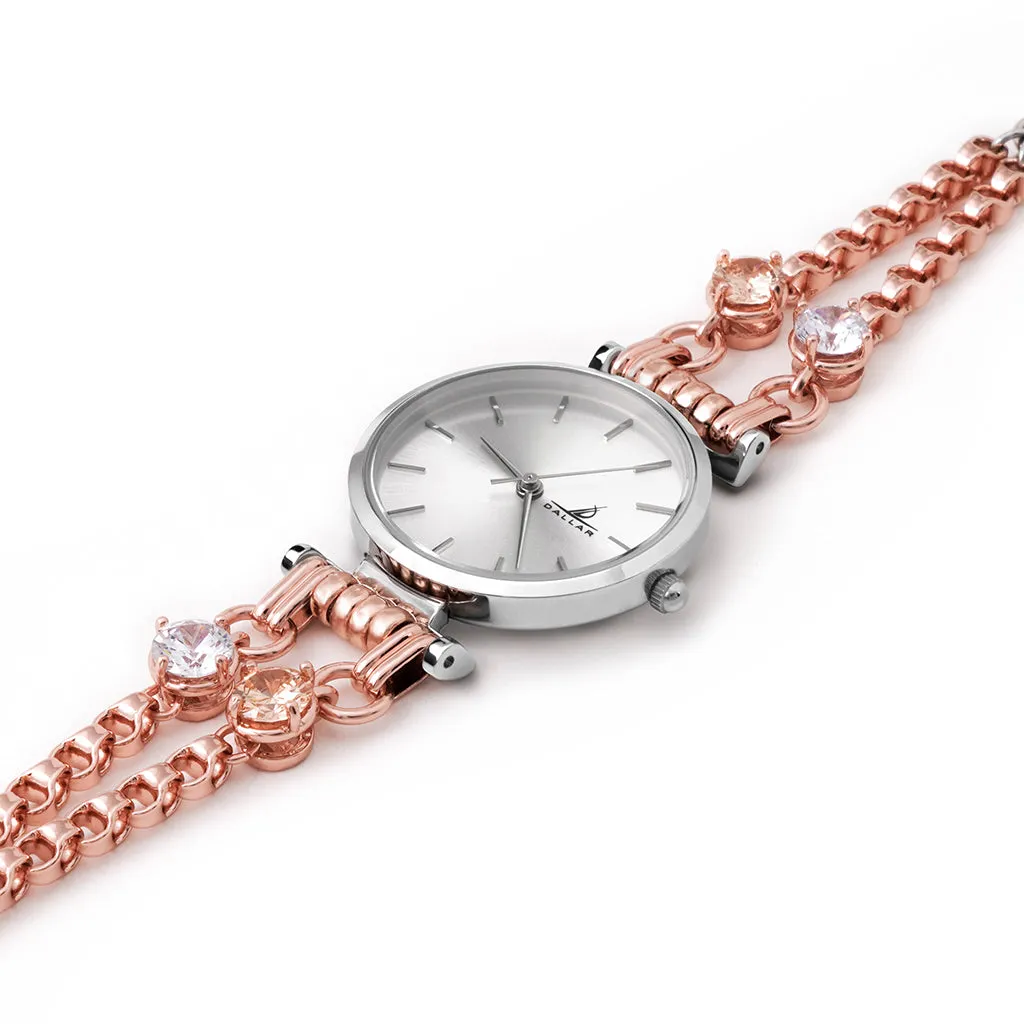 Mini Gems Watch [Pink gold]