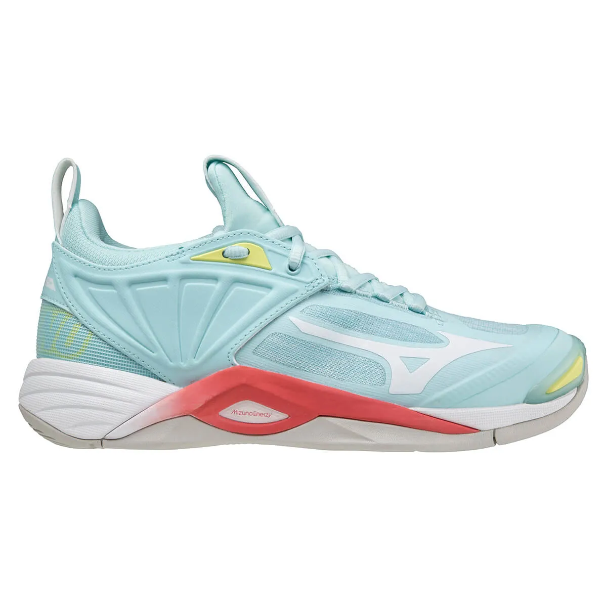 Mizuno Wave Momentum 3 Womens | White/navypeony/peach