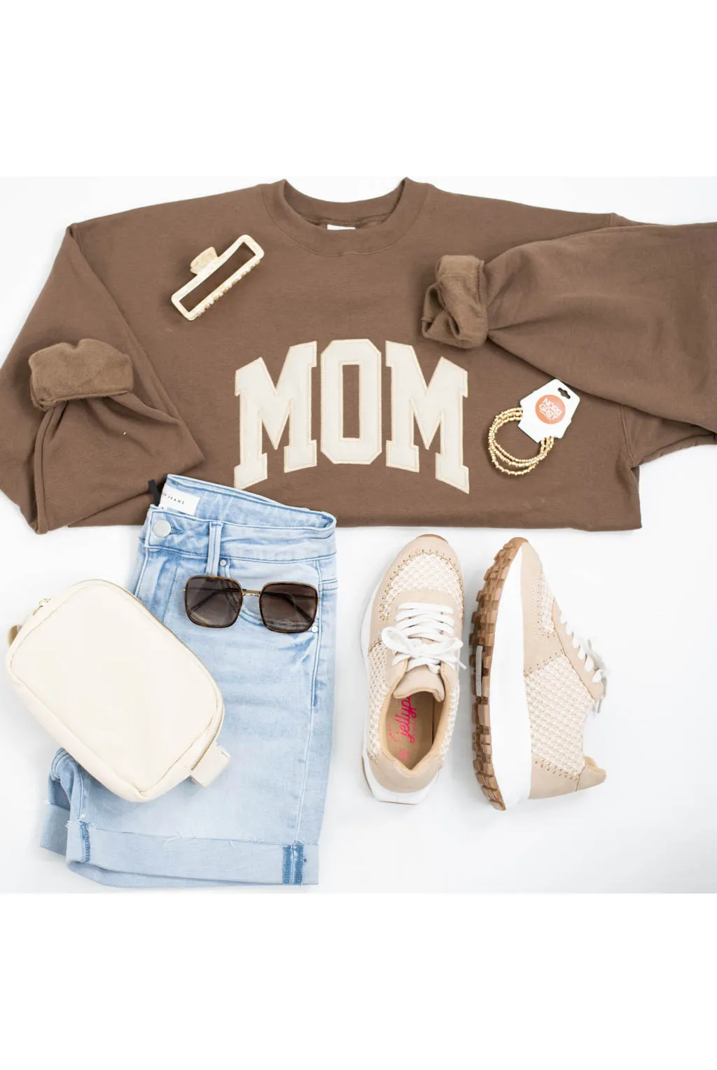 MOM Varsity Letter Sweatshirt