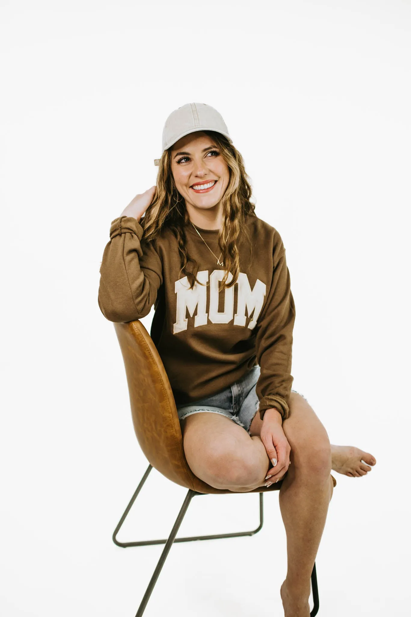 MOM Varsity Letter Sweatshirt