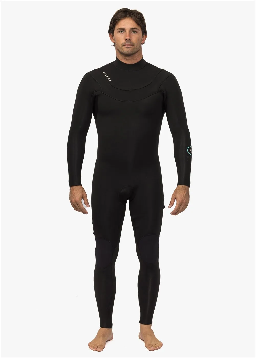 New Seas 3-2 U-Zip Wetsuit, BLK