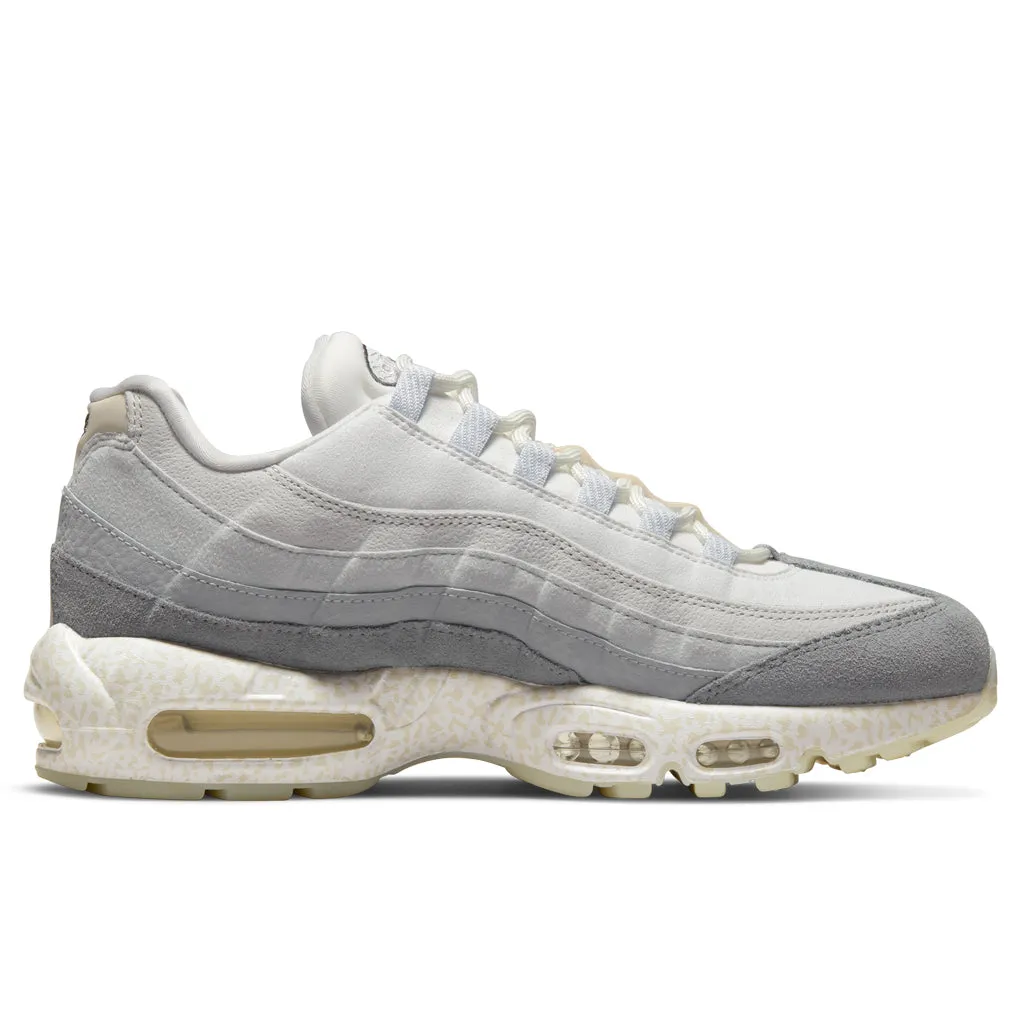 Nike Air Max 95 QS "Light Bone" - Summit White/Light Bone