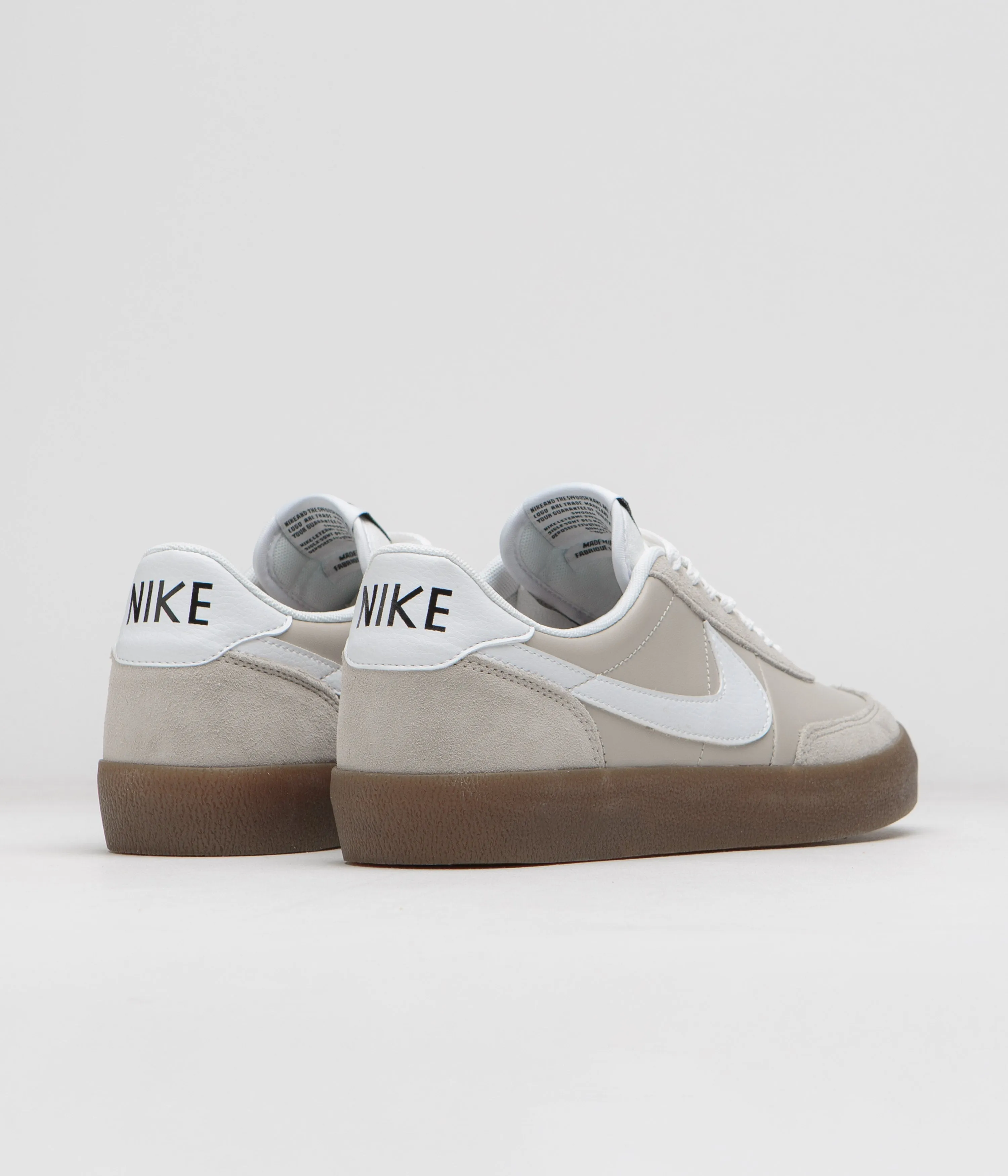 Nike Killshot 2 Leather Shoes - Cream II / White - Black - Gum Med Brown