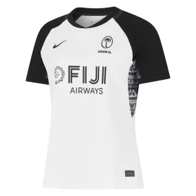 Nike Women's Fiji Rugby 7s Stadium Home Replica Jersey - White