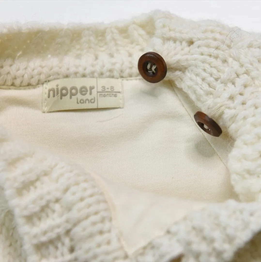 Nipperland Strickoverall Mit Mütze-12-18 Monat -6503