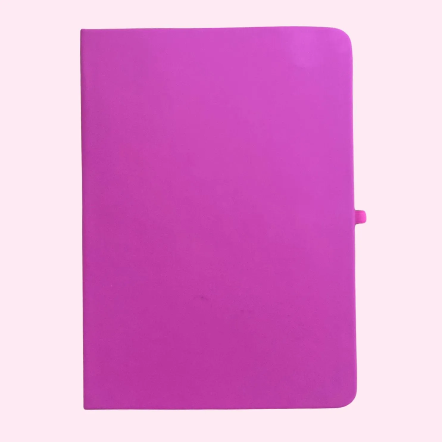 Notebook - Dark Pink Lined Journal