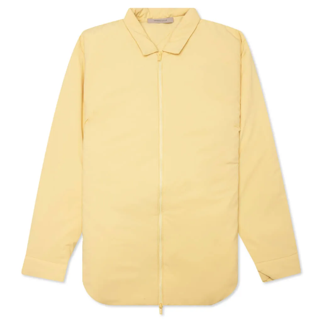 Nylon Filled Shirt Jacket - Light Tuscan