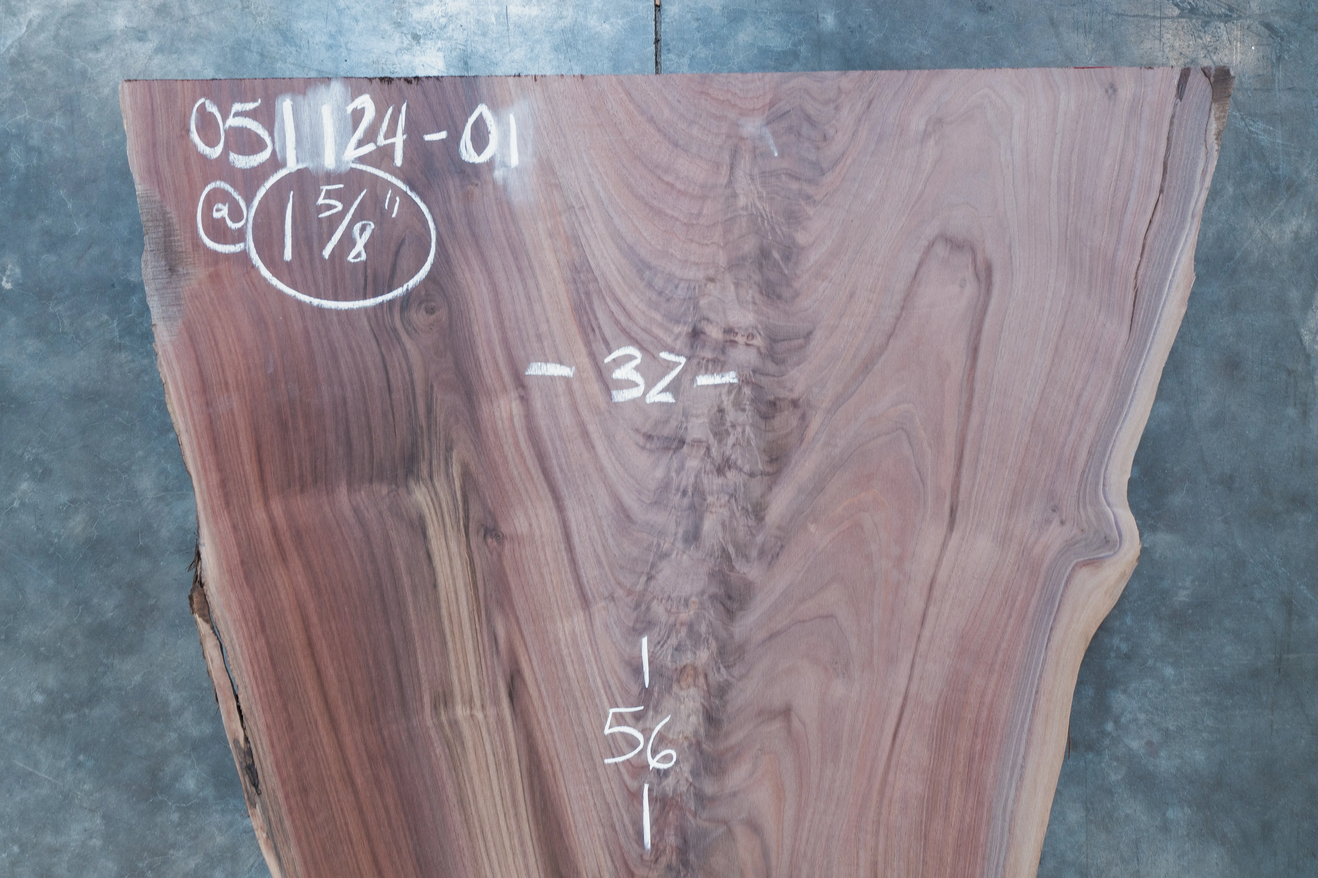 Oregon Black Walnut Slab 051124-01