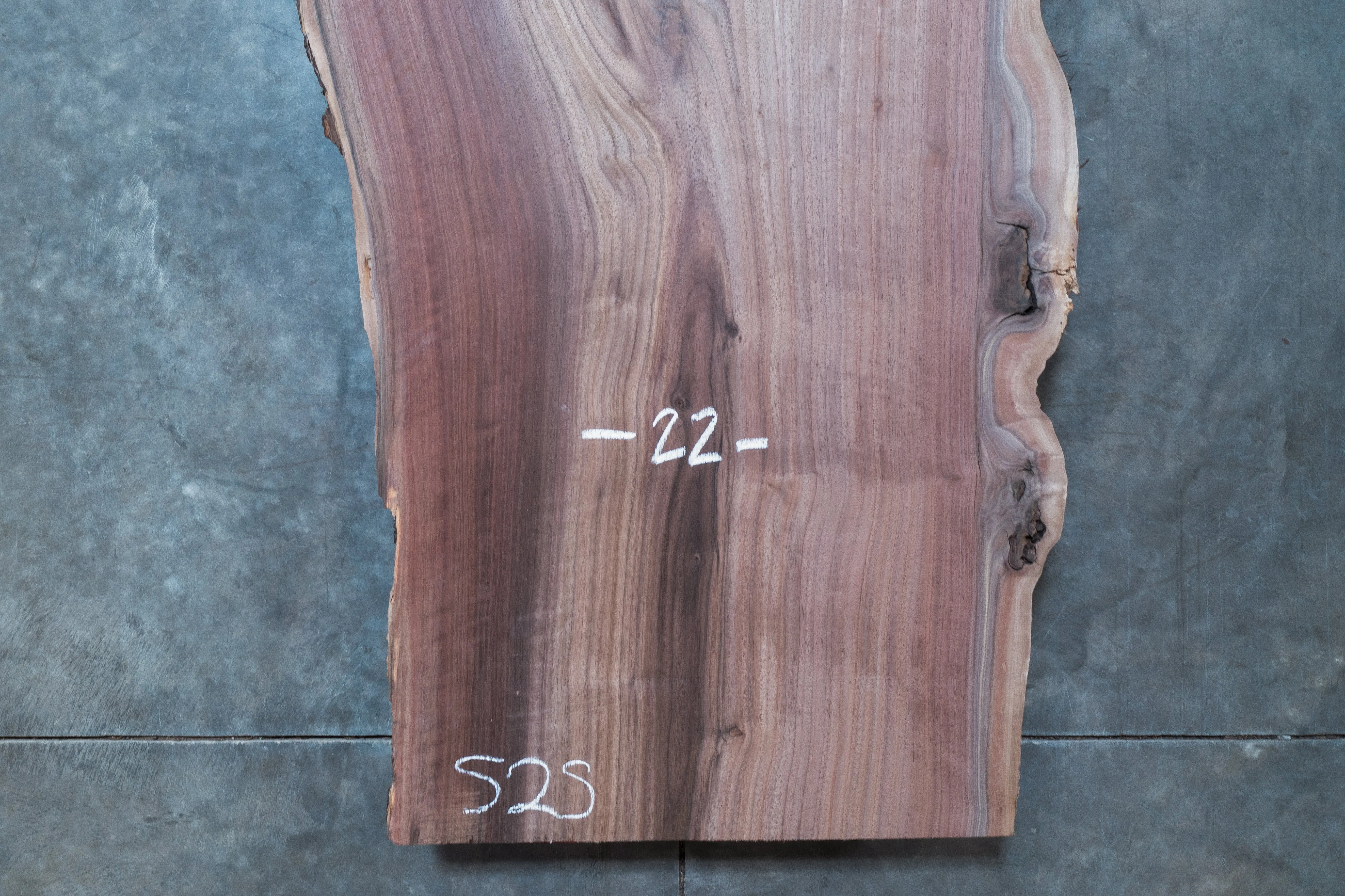 Oregon Black Walnut Slab 051124-01