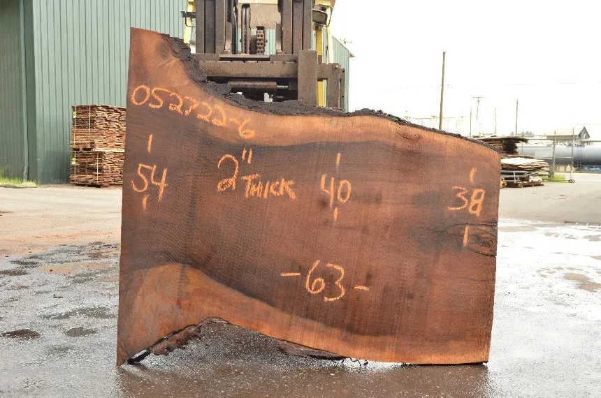 Oregon Black Walnut Slab 052722-06