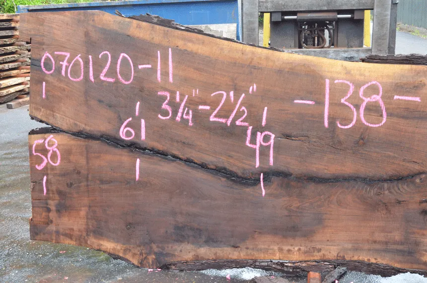 Oregon Black Walnut Slab 070120-11