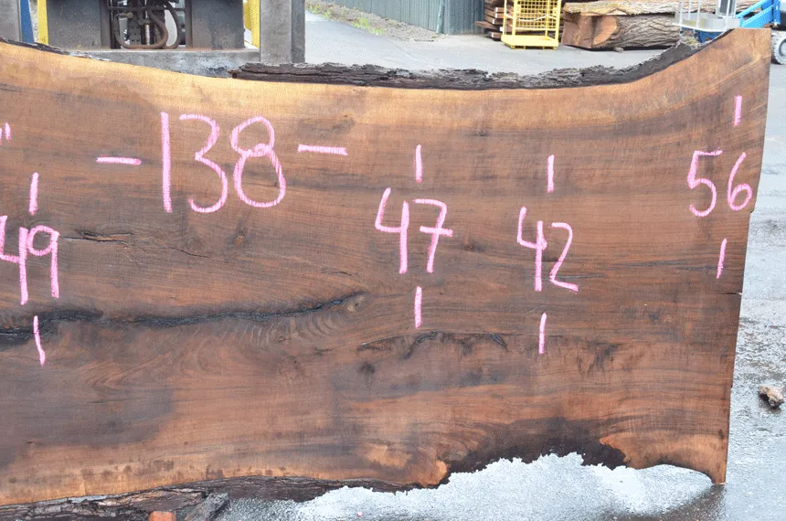 Oregon Black Walnut Slab 070120-11