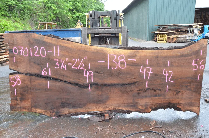 Oregon Black Walnut Slab 070120-11