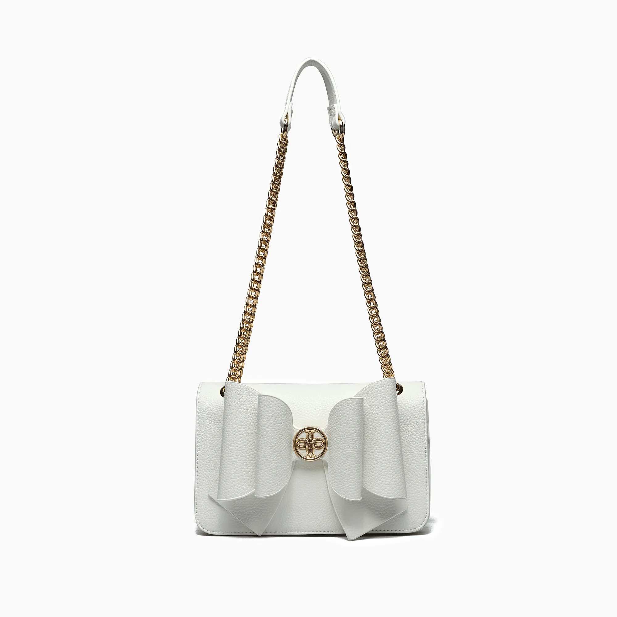 Petal Bowtie Dual Crossbody Bag