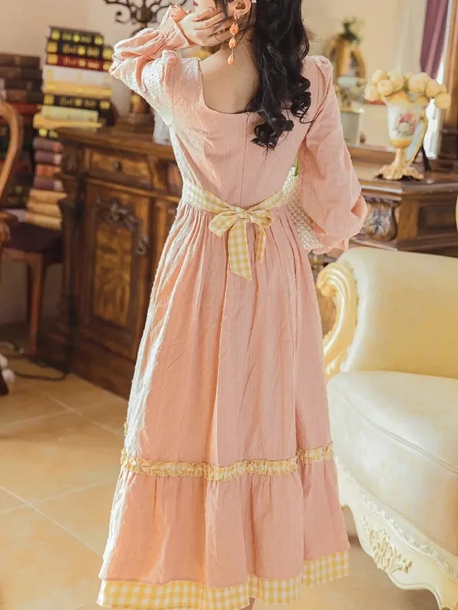 Pink Cottage Dress