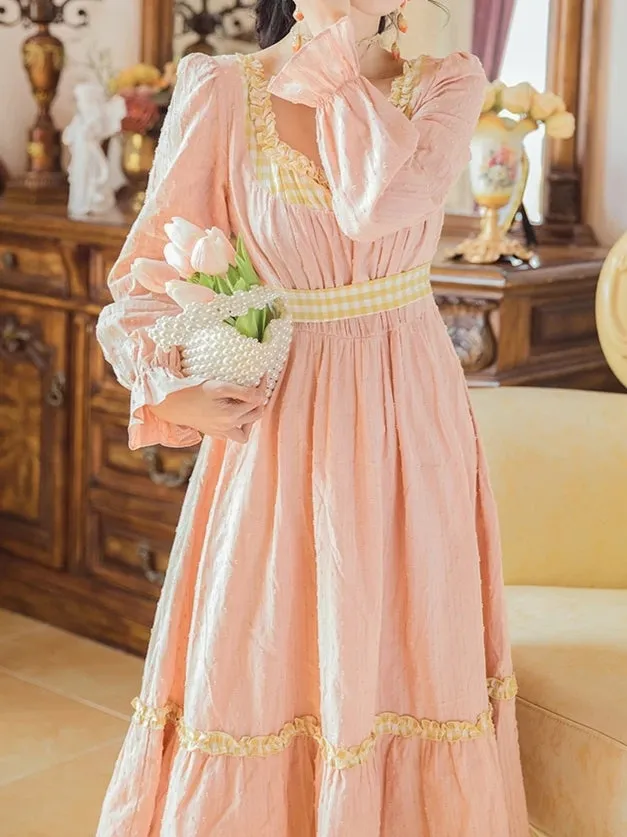 Pink Cottage Dress