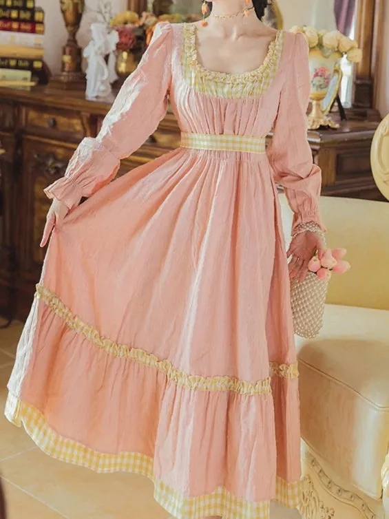 Pink Cottage Dress