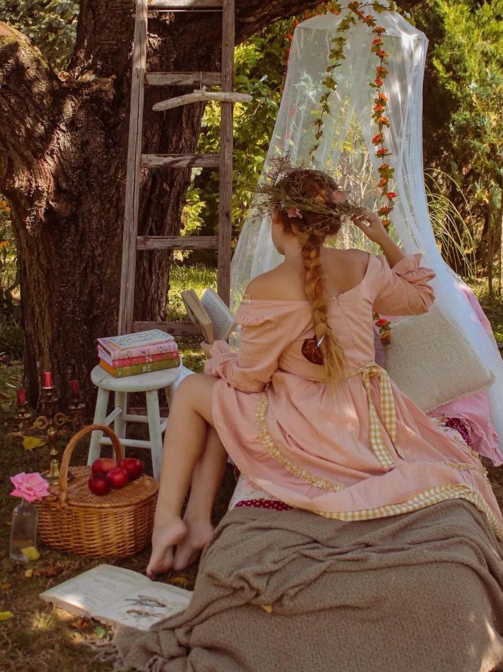 Pink Cottage Dress