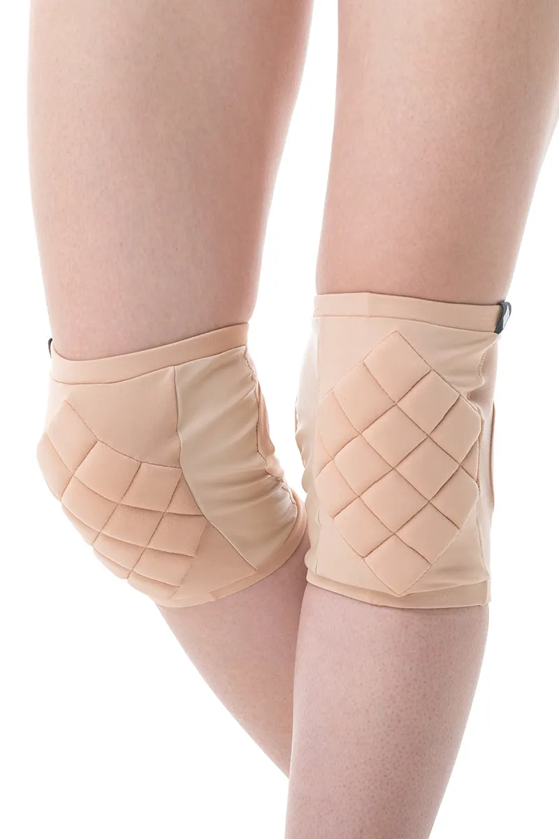 Poledancerka Grippy Kneepads - Powder 00 (with Pocket)