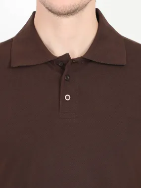 Polos: Coffee Brown  Premium T-shirt