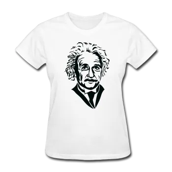 "Albert Einstein" - Women's T-Shirt