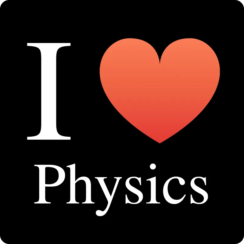 "I ♥ Physics" (white) - Women's T-Shirt