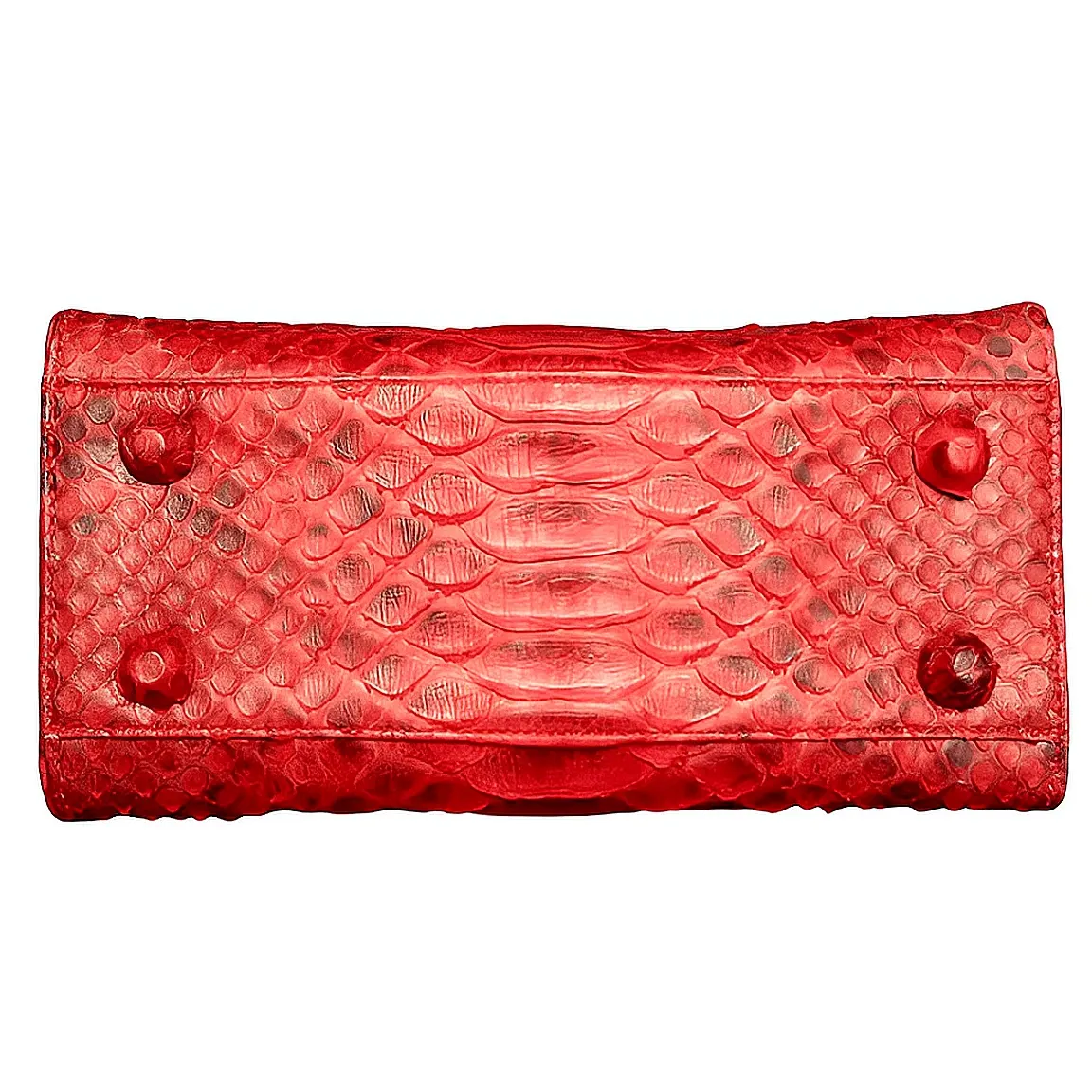 Red Top Handle Bag