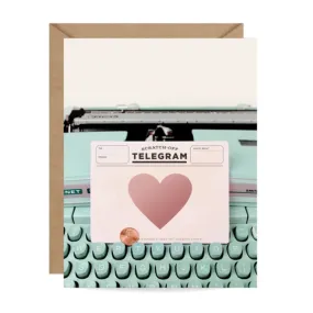 Scratch-Off Card | Typewriter