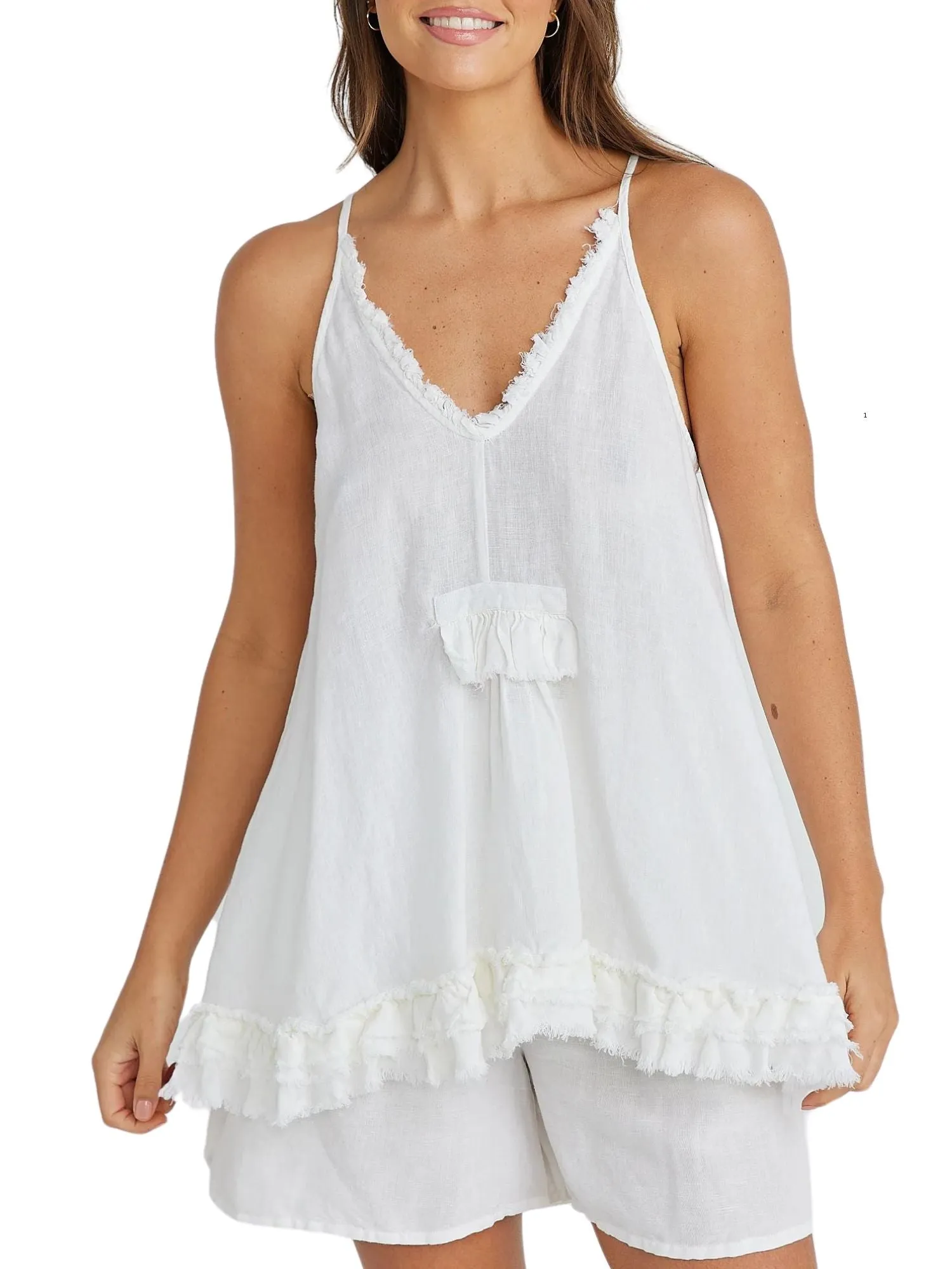 Seville Top | White