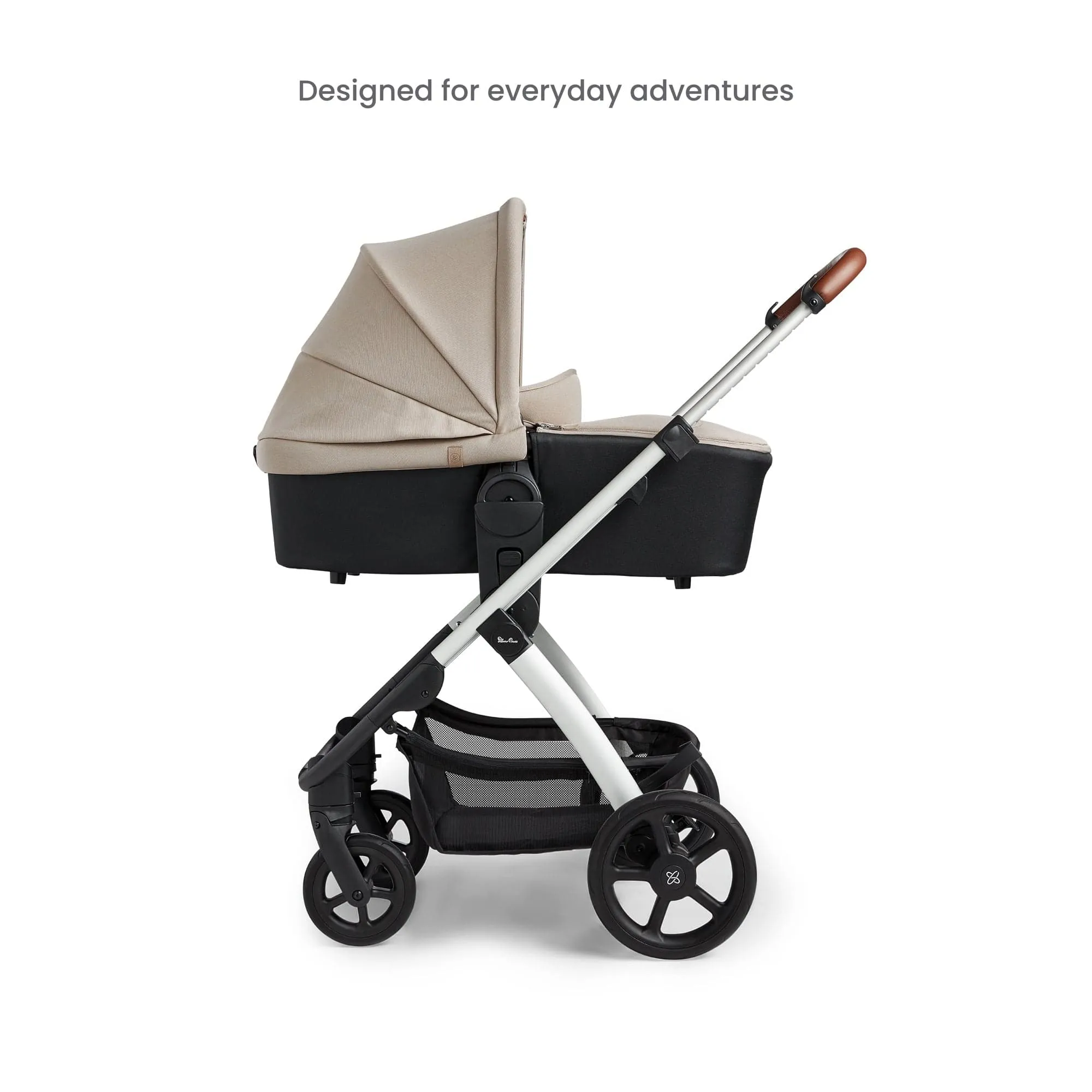 Silver Cross Tide Pram - Stone