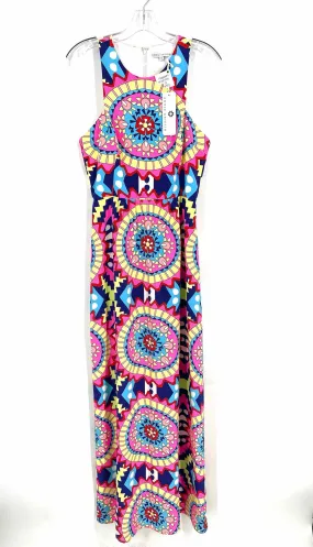 Size 6 Pink/Multi Mandala Maxi NEW Designer Dress