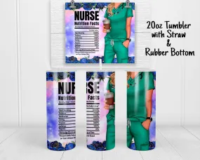 Skinny Tumbler | Nurse Facts- Blonde