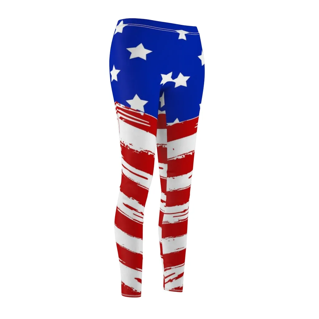 Stars N' Stripes Women's Casual Leggings