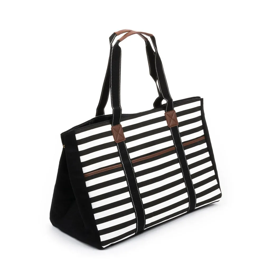 Stripe Large Towel Tote